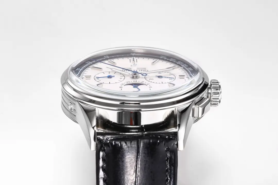 KOR Factory Breitling Premier B25 White Dial Black Leather – Super Clone Luxury Watch FashionForward 6490
