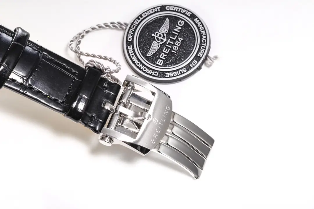 KOR Factory Breitling Premier B25 White Dial Black Leather – Super Clone Luxury Watch FashionForward 6490