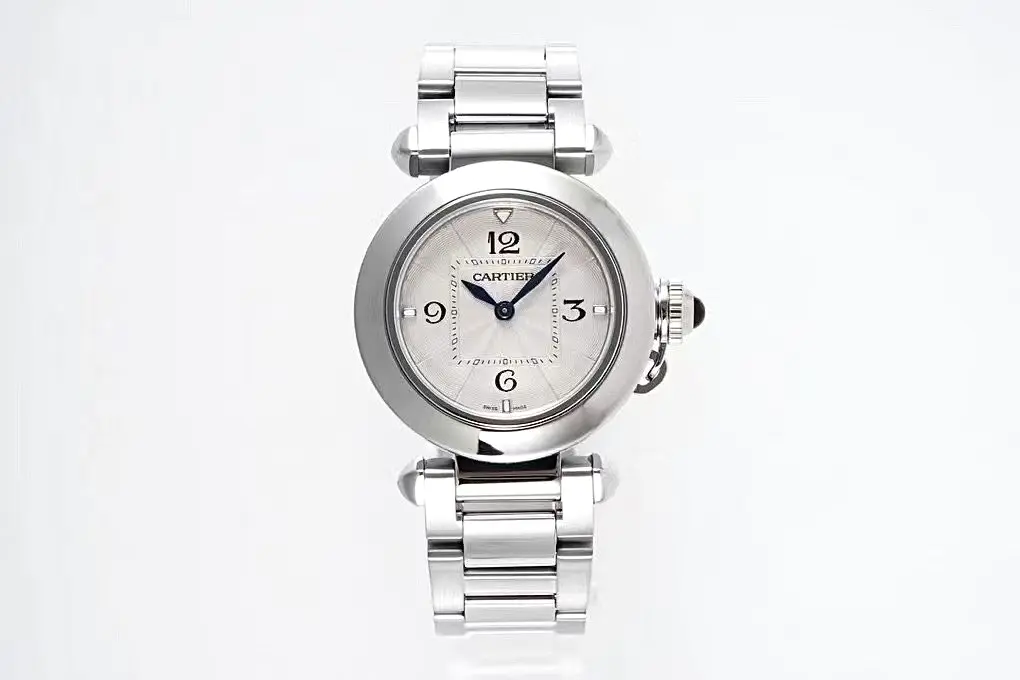 Contemporary 3K Factory Cartier Pasha de Cartier Watch Silver Stainless Steel – Top Replica Watch 5199