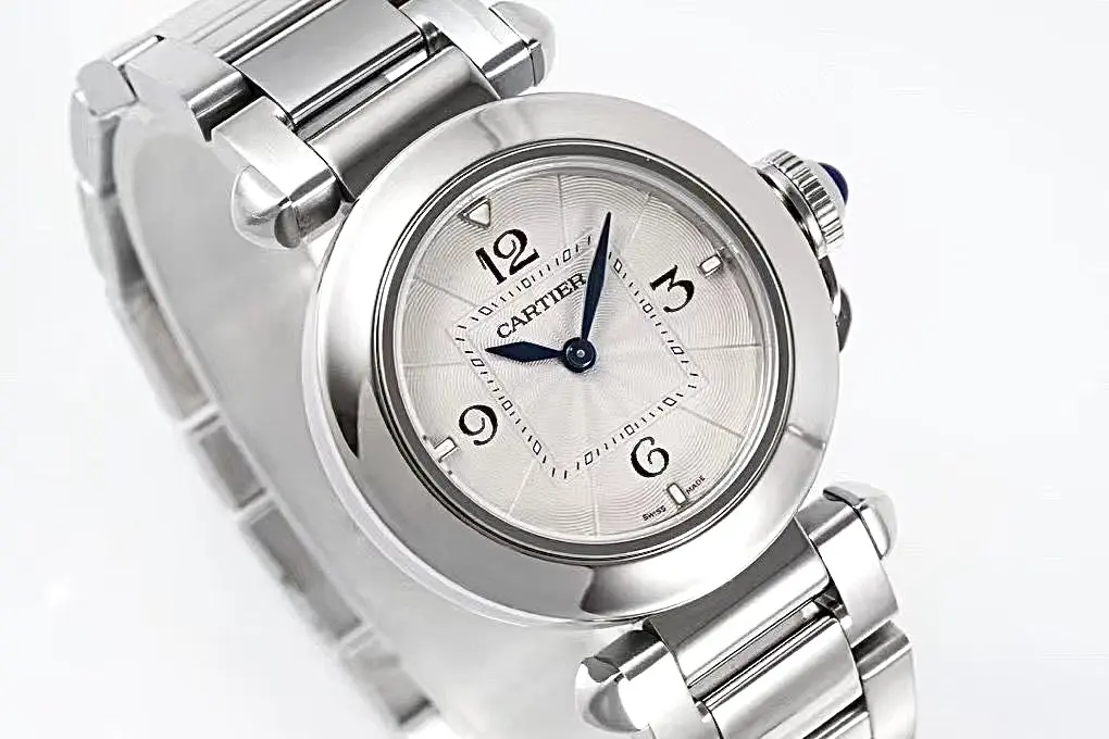 Contemporary 3K Factory Cartier Pasha de Cartier Watch Silver Stainless Steel – Top Replica Watch 5199