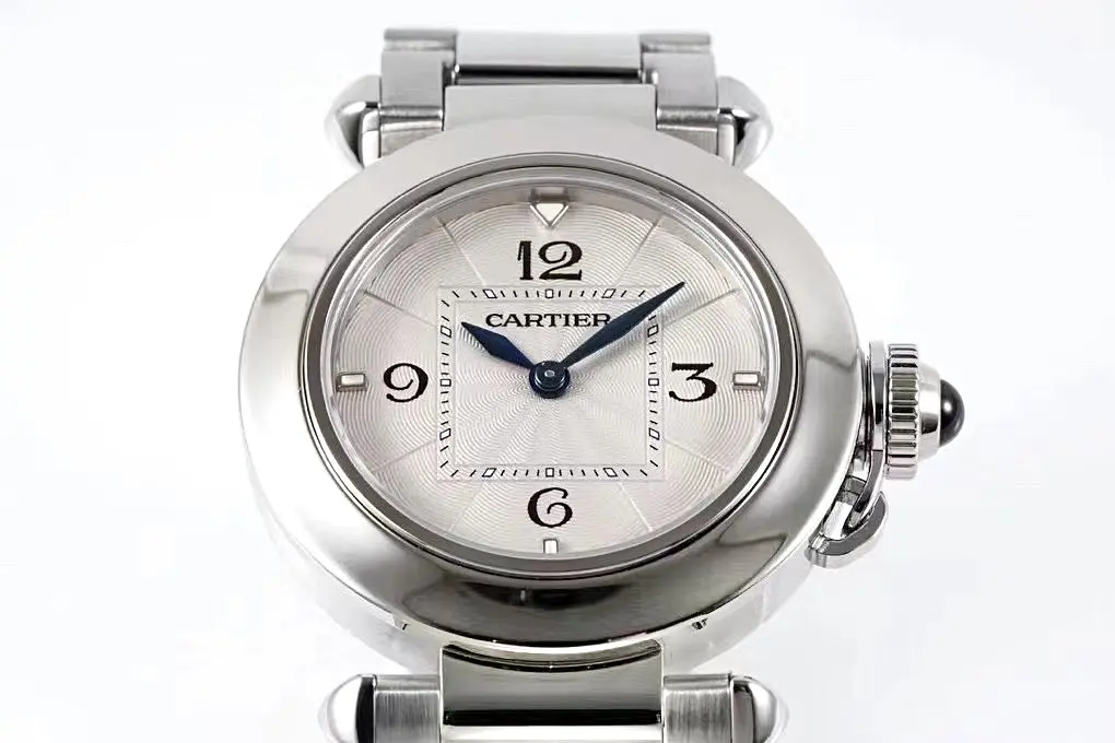 Contemporary 3K Factory Cartier Pasha de Cartier Watch Silver Stainless Steel – Top Replica Watch 5199