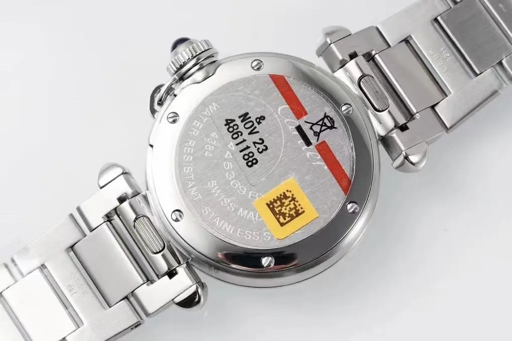 Contemporary 3K Factory Cartier Pasha de Cartier Watch Silver Stainless Steel – Top Replica Watch 5199