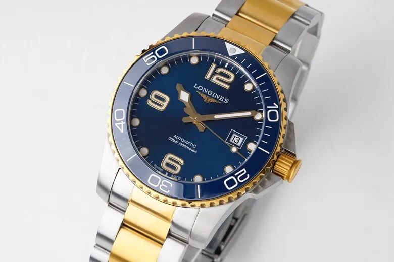 Supportive TW Factory Longines Conquest Diver Watch Gold Bezel Steel – Best Super Clone Edition 3921