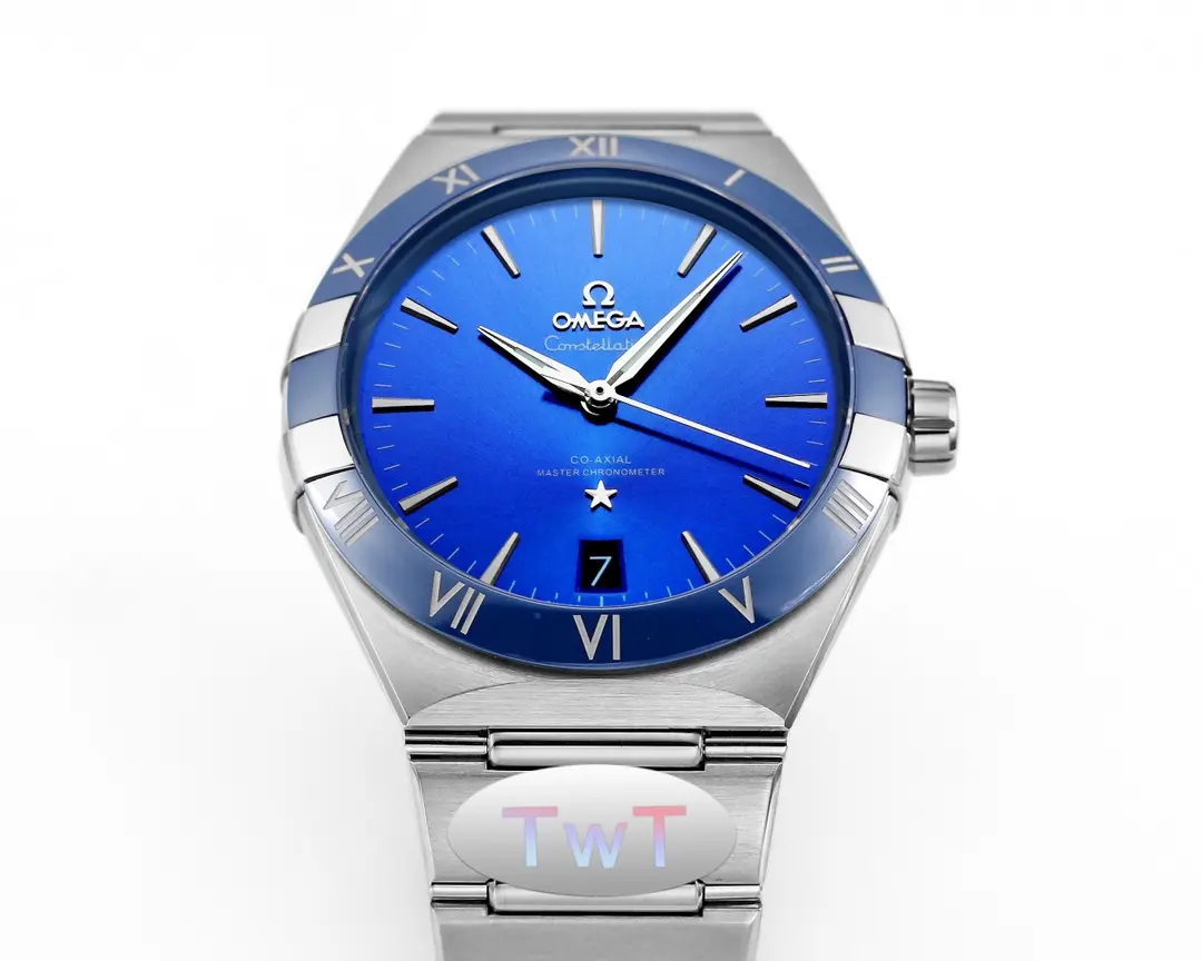 Contemporary ZF Factory OMEGA Constellation 41mm Blue Dial Steel –  VSF Watches Collection 8666