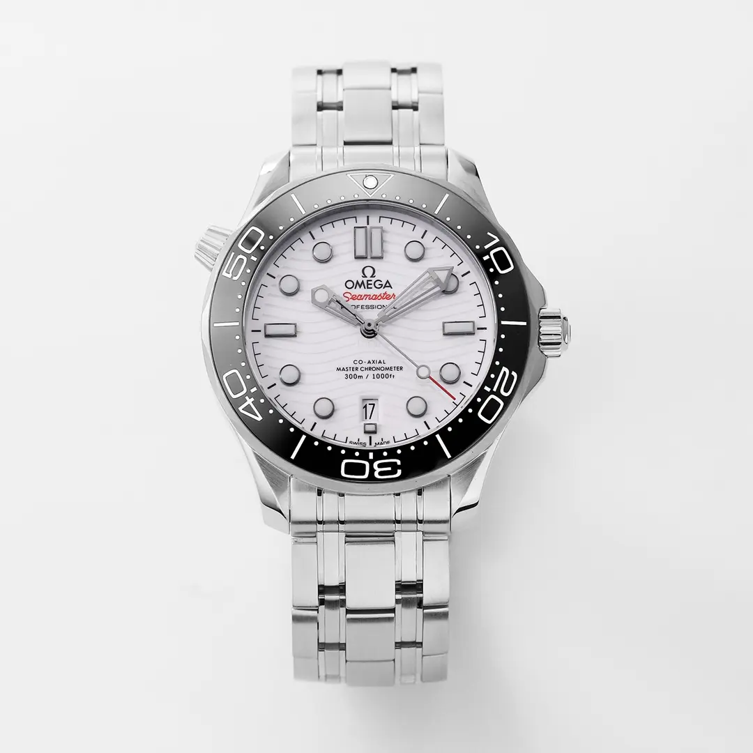 ComfortFit VS Factory Omega Seamaster 300M White Dial Steel Bracelet – High-Quality VSF Watches 498