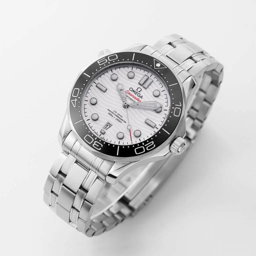 Efficient ZF Factory Omega Seamaster 300M White Dial Steel Bracelet – High-Quality VSF Watches 505