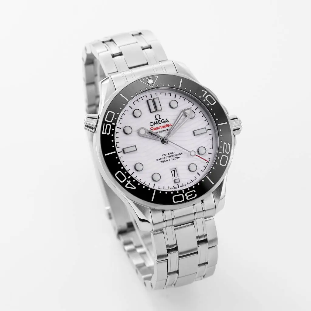 Efficient ZF Factory Omega Seamaster 300M White Dial Steel Bracelet – High-Quality VSF Watches 505