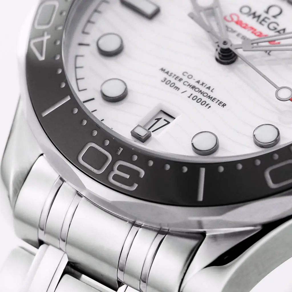 Efficient ZF Factory Omega Seamaster 300M White Dial Steel Bracelet – High-Quality VSF Watches 505