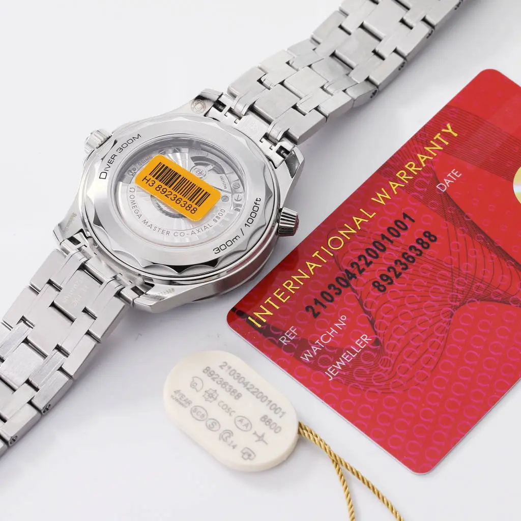 Efficient ZF Factory Omega Seamaster 300M White Dial Steel Bracelet – High-Quality VSF Watches 505