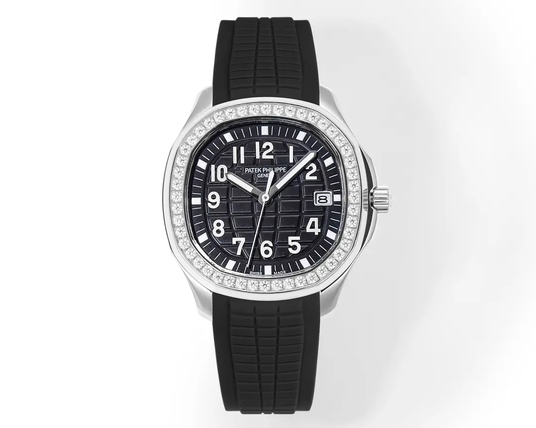 GoAnywhere GR Factory Patek Philippe Aquanaut Luce 5268 Black Rubber Super Clone Replica Watch 5735
