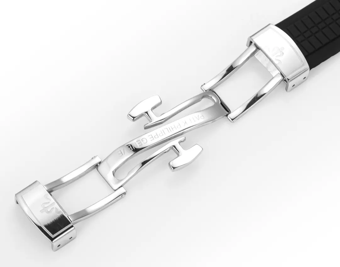 PF Factory Patek Philippe Aquanaut Luce 5268 Black Rubber Super Clone Replica Watch SmoothTexture 7068