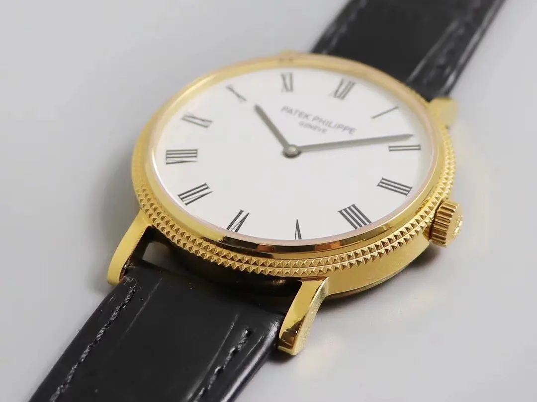 GR Factory Patek Philippe Calatrava 5120G White Dial Gold Super Clone Replica Watch Versatile 5727