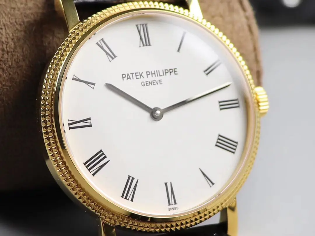 GR Factory Patek Philippe Calatrava 5120G White Dial Gold Super Clone Replica Watch Versatile 5727