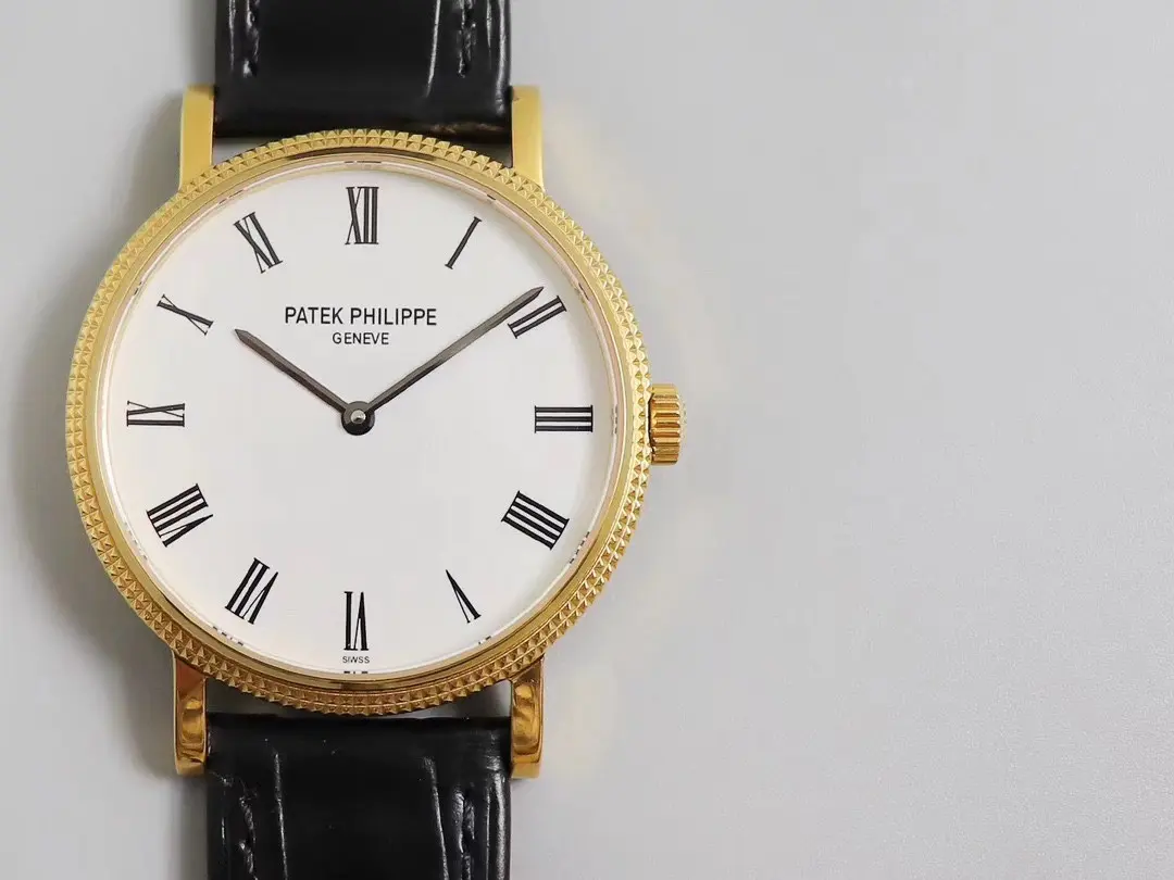 GR Factory Patek Philippe Calatrava 5120G White Dial Gold Super Clone Replica Watch Versatile 5727