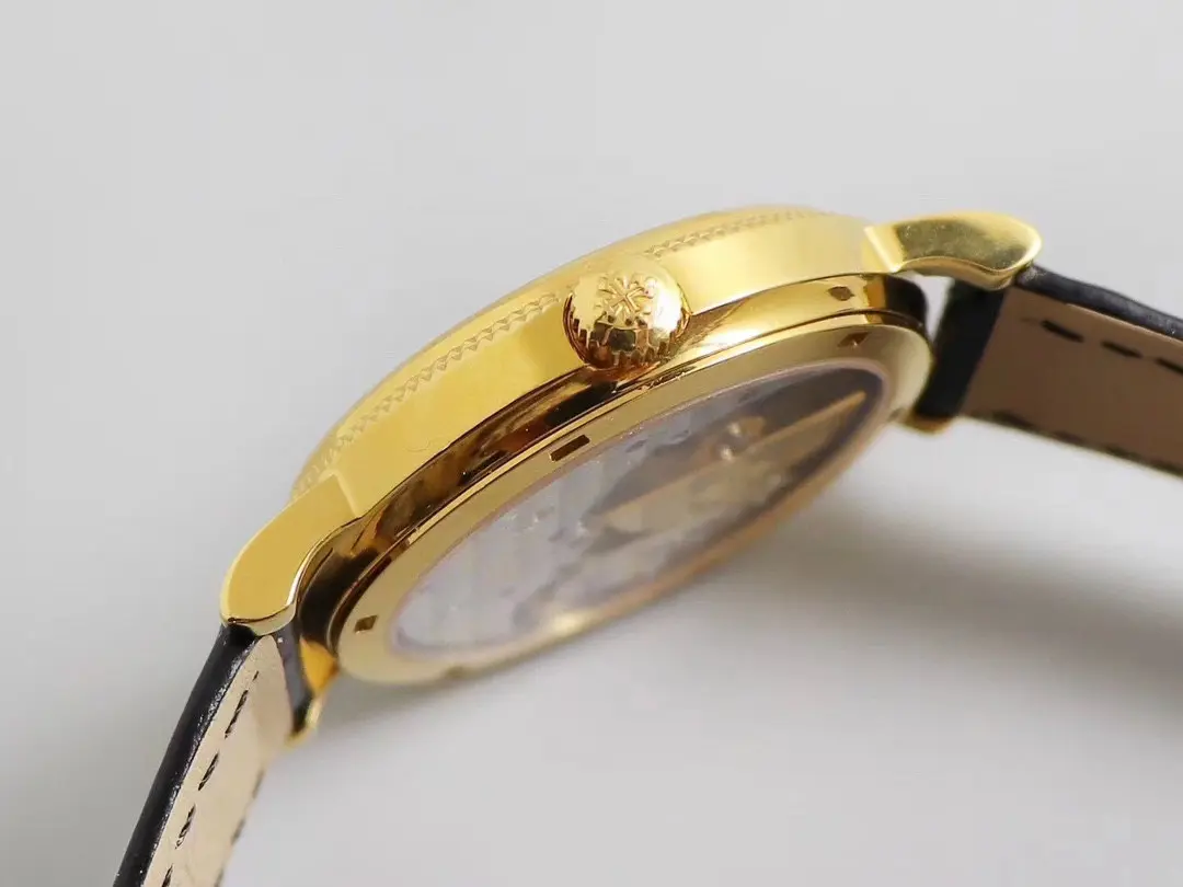 GR Factory Patek Philippe Calatrava 5120G White Dial Gold Super Clone Replica Watch Versatile 5727