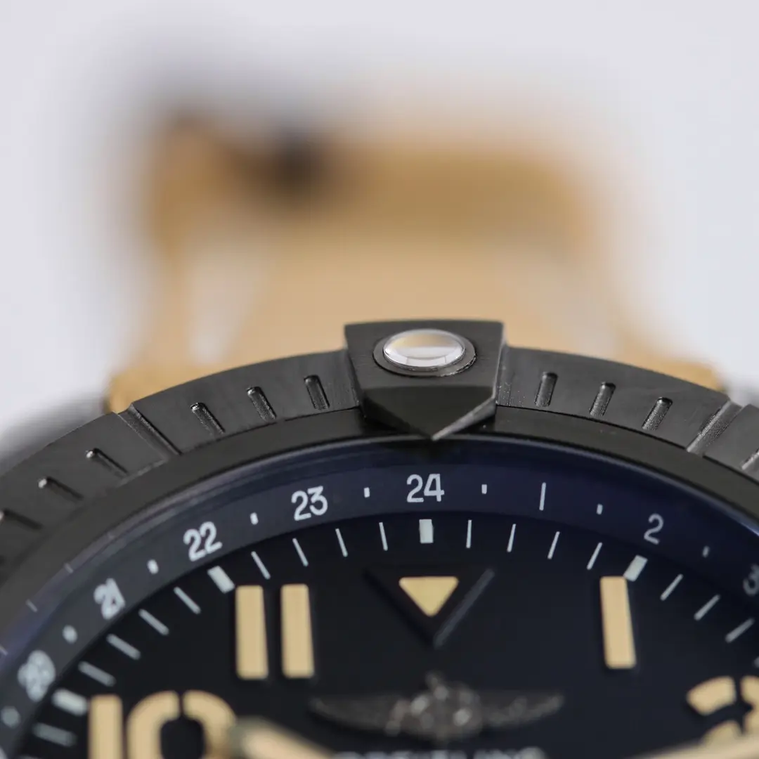 GF Factory Breitling Avenger GMT 45 Night Mission Black – Super Clone Watch SmoothTexture 5602