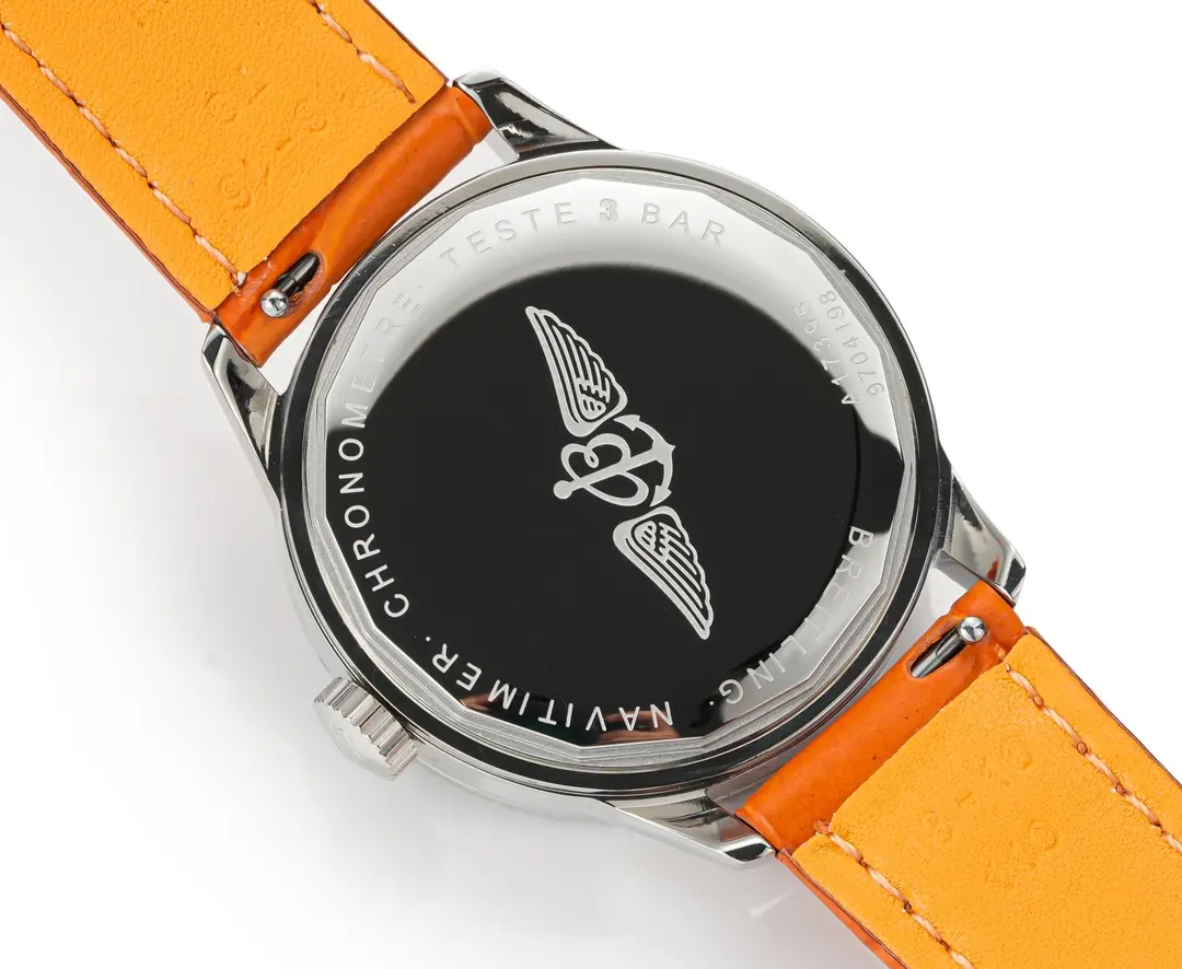 GF Factory Breitling Navitimer Automatic Orange Leather – Super Clone Watch WeatherProof 5623