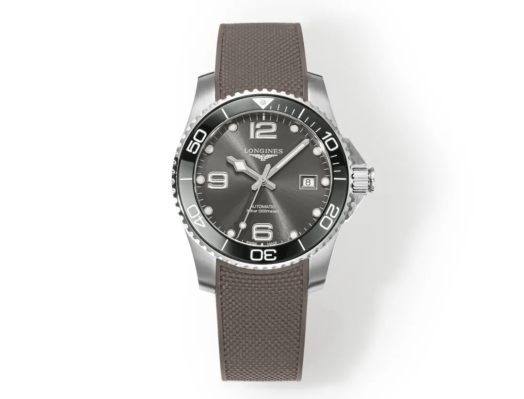 Comfortable GK Factory Longines Conquest Grey Dial Automatic Super Clone Watch 5665