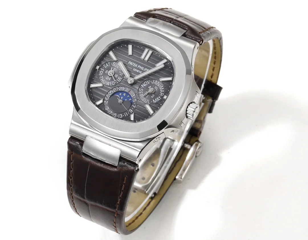 Colorful GR Factory Patek Philippe Nautilus 5740 1G Grey Perpetual Super Clone Watch 5706