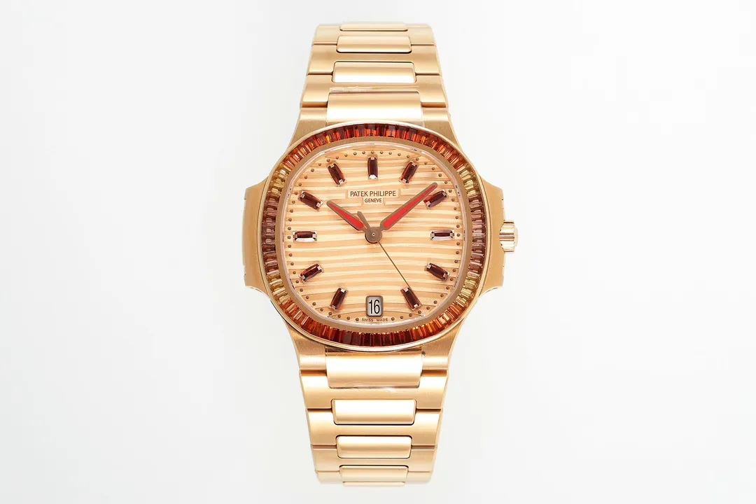 GR Factory Patek Philippe Nautilus 7118 1300R Rose Gold Super Clone Replica Watch EasyCare 3339
