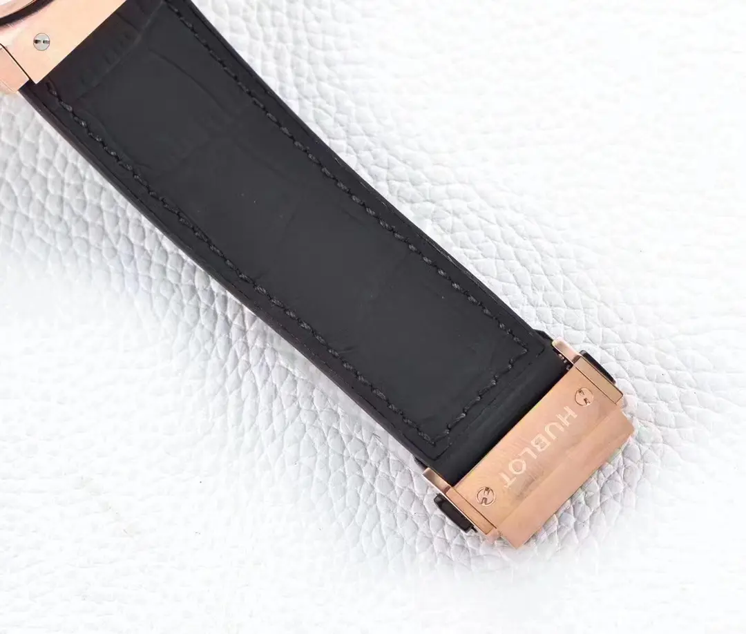 GS Factory Hublot  Fusion Super Clone Watch – Rose Gold with Black Dial AllSeason 5783