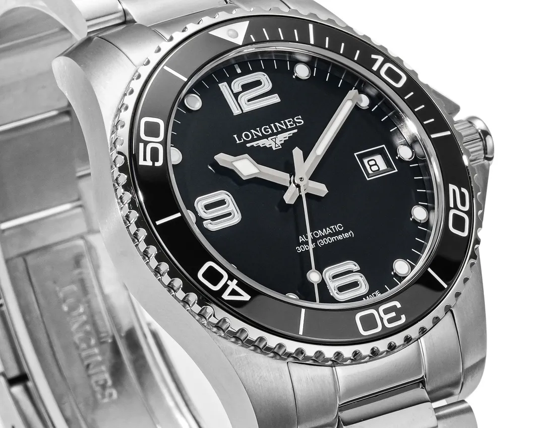 Sustainable GS Factory Longines Conquest Black Dial Steel Watch – Best Super Clone Design 5779