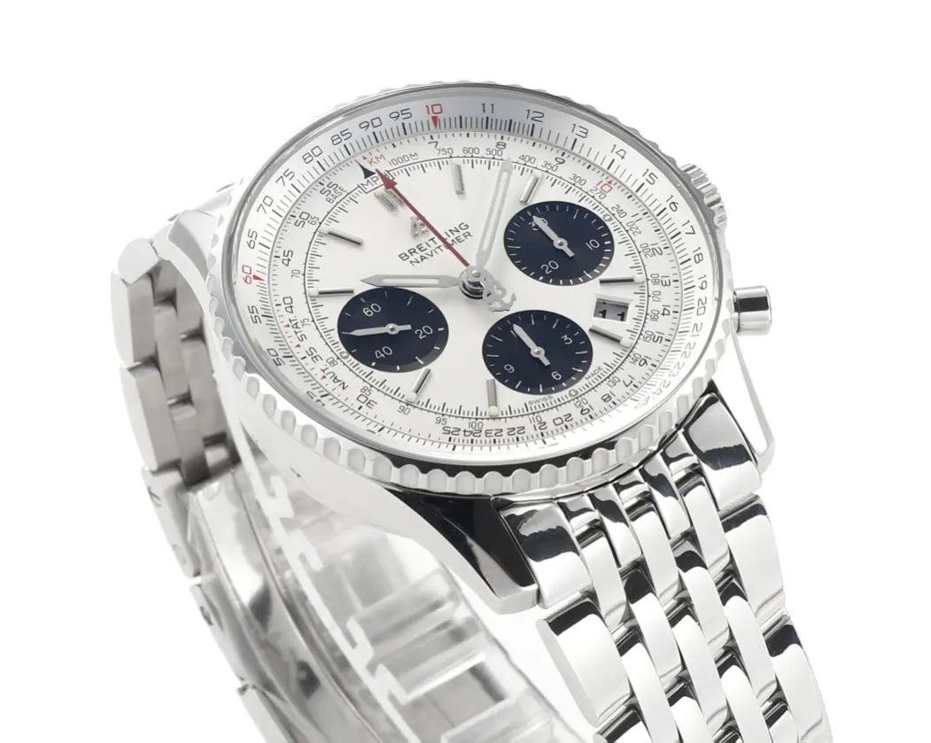 JF Factory Breitling Navitimer 1 B01 Chronograph Silver – Super Clone Watch Youthful 6073