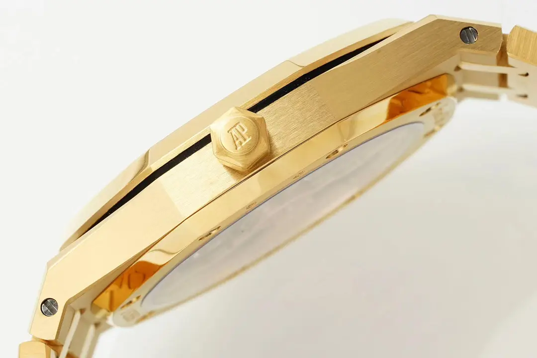 Contemporary JH Factory Audemars Piguet Royal Oak 15202 Gold Super Clone Watch 6225