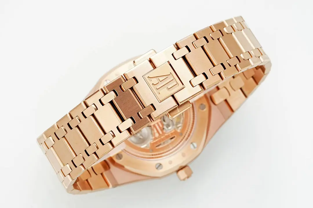 Minimalist JH Factory Audemars Piguet Royal Oak 15202 Rose Gold Super Clone Replica Watch 1562