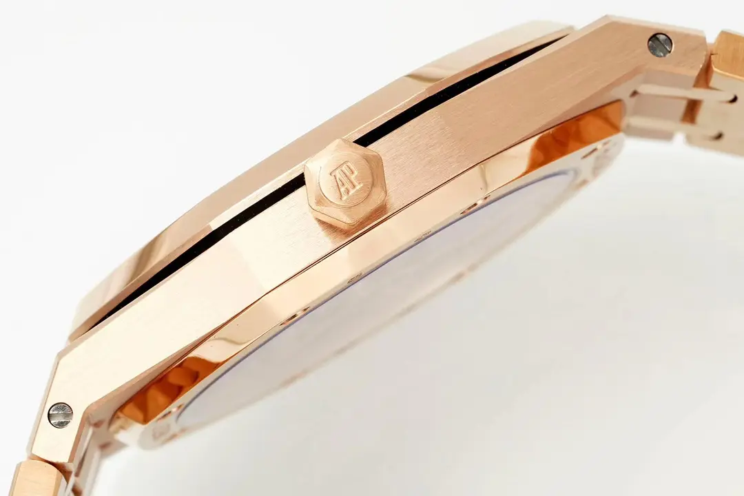 Minimalist JH Factory Audemars Piguet Royal Oak 15202 Rose Gold Super Clone Replica Watch 1562