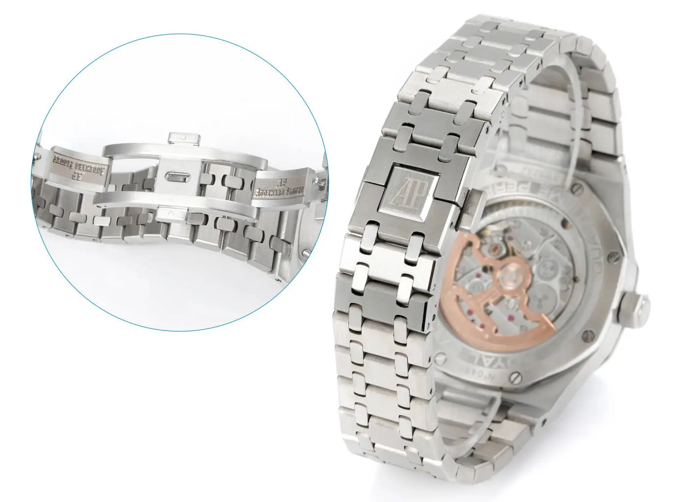JH Factory Audemars Piguet Royal Oak 26591IP Silver Super Clone Watch Supportive 6263