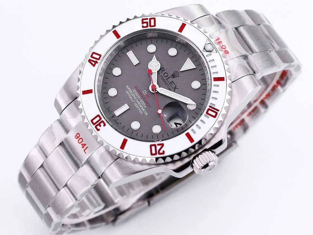 OnTrend Rolex Submariner PARAKEET – Custom Gradient Green Dial, Carbon Fiber Bezel, Stainless Steel Luxury Watch 331