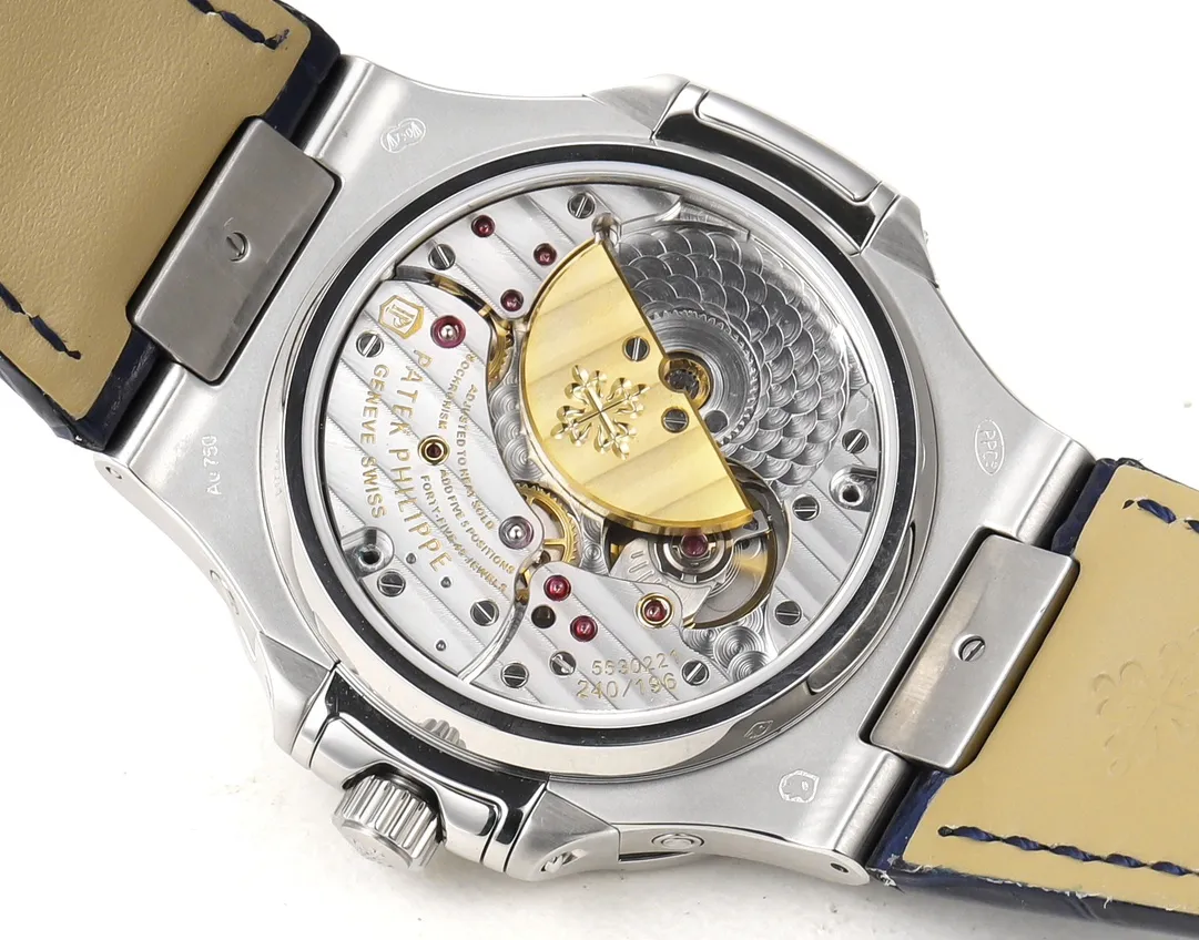 KM Factory Patek Philippe Nautilus 5740 White Blue Super Clone Replica Watch Classic 3287
