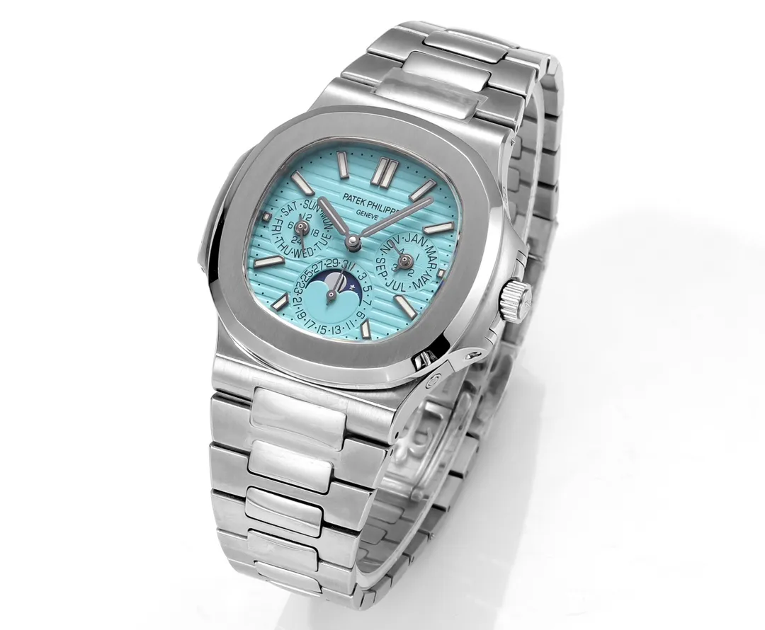 KM Factory Patek Philippe Nautilus 5740 1G Blue Dial Super Clone Replica Watch Stylish 6400