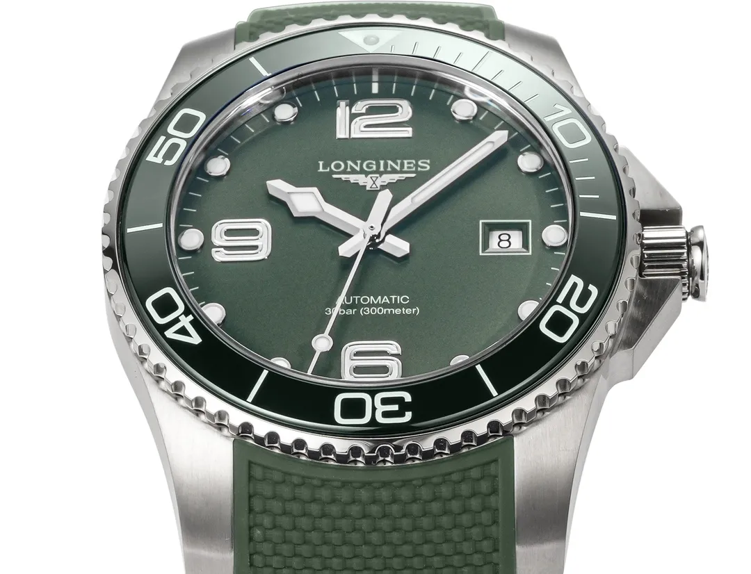 Sleek KY Factory Longines Conquest Green Dial Steel Watch – Best Replica Watches 6552
