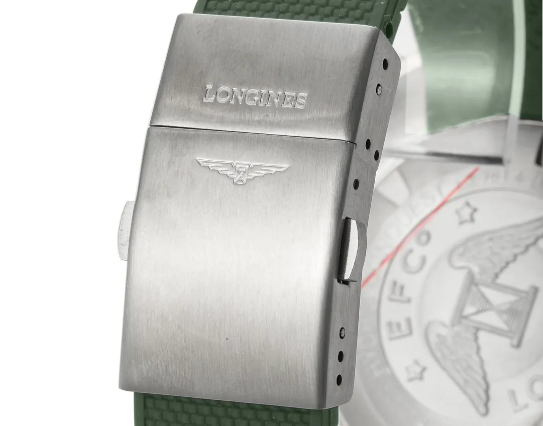 Sleek KY Factory Longines Conquest Green Dial Steel Watch – Best Replica Watches 6552