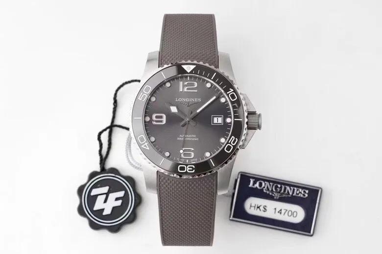 Chic KY Factory Longines Conquest Grey Dial Rubber Strap – Best Super Clone Watch 6543