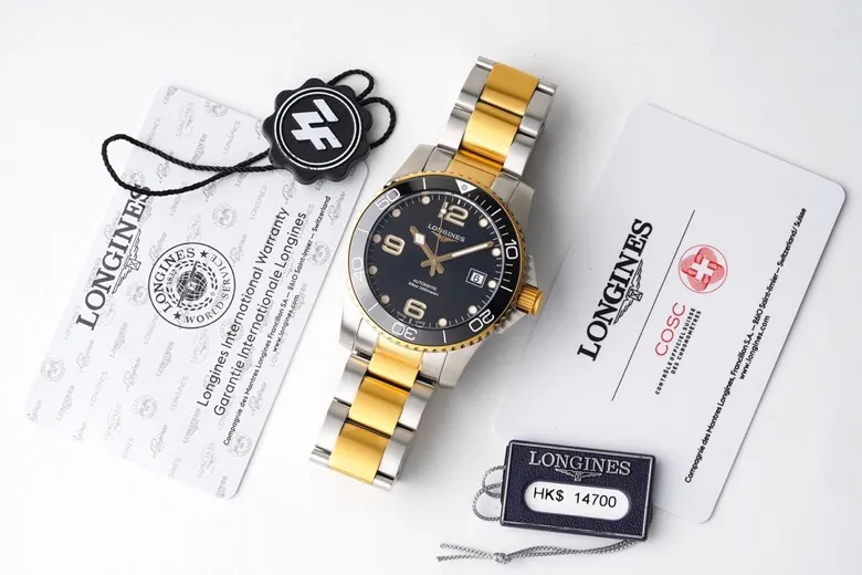 Trendy KY Factory Longines Conquest VHP Stainless Steel Gold –  Super Clone Watch 6541