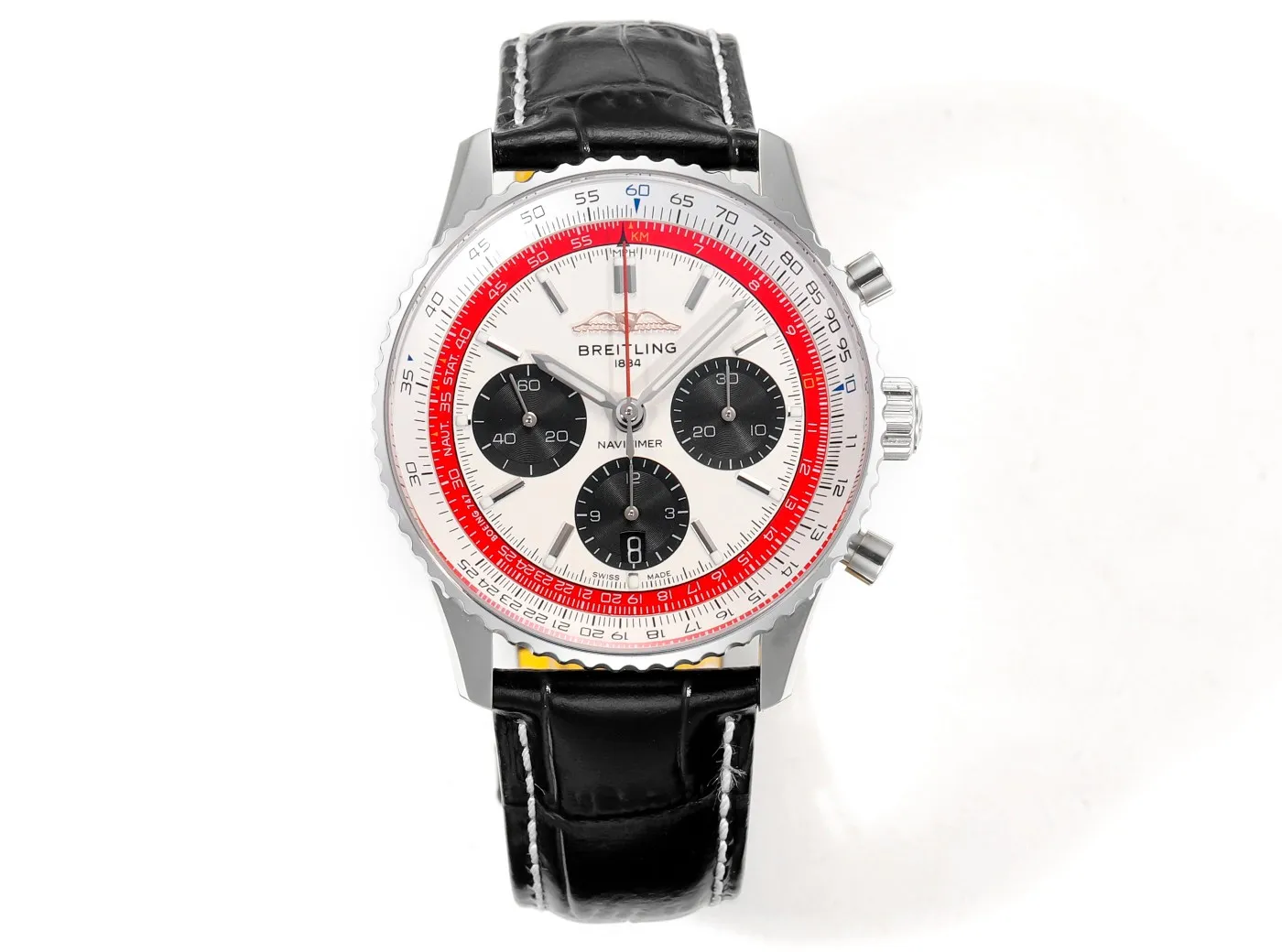 Affordable BLS Factory Breitling Navitimer Chronograph Automatic Watch – Stainless Steel Case 5550