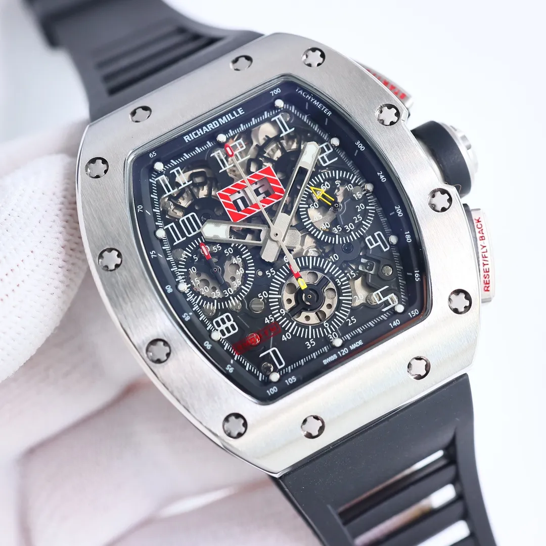 RM Factory Richard Mille RM011-FM Titanium Chronograph Black – Super Clone Watches Durable 7404