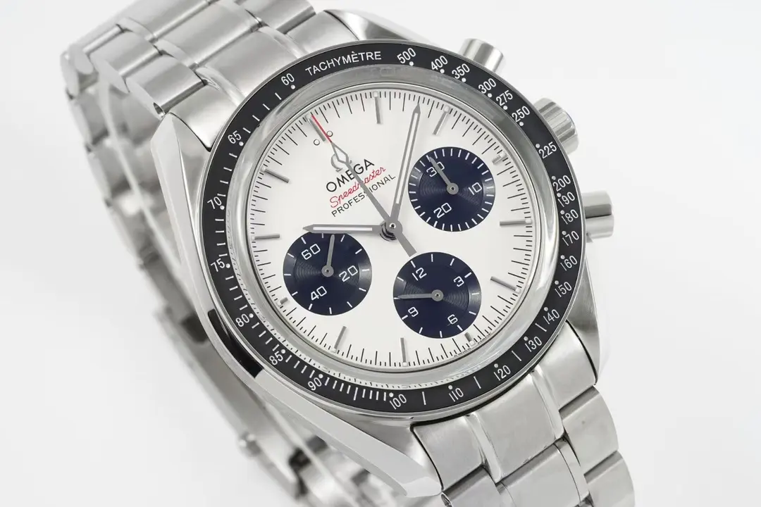MKS Factory Omega Speedmaster 9300 White Dial Steel – Super Clone VSF Watches Neat 550