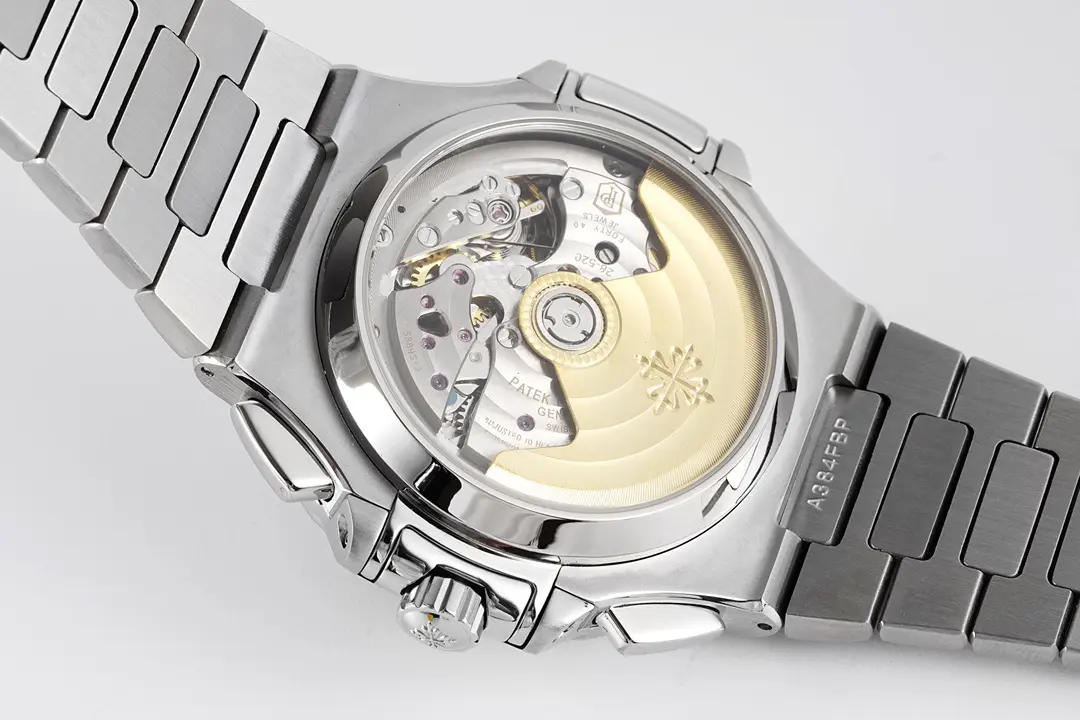 MP Factory Patek Philippe 5980 Silver Chronograph Super Clone Replica Watch Thermal 3050