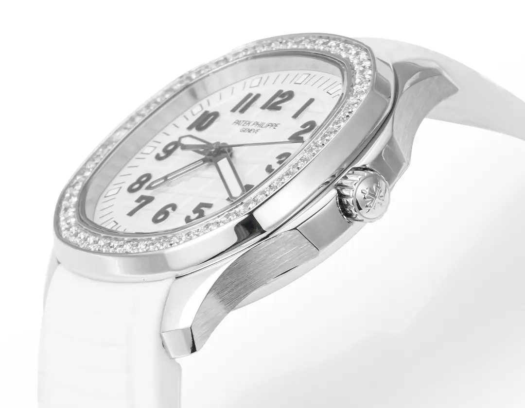 MP Factory Patek Philippe Aquanaut Luce 5268 White Super Clone Replica Watch ZipUp 6794