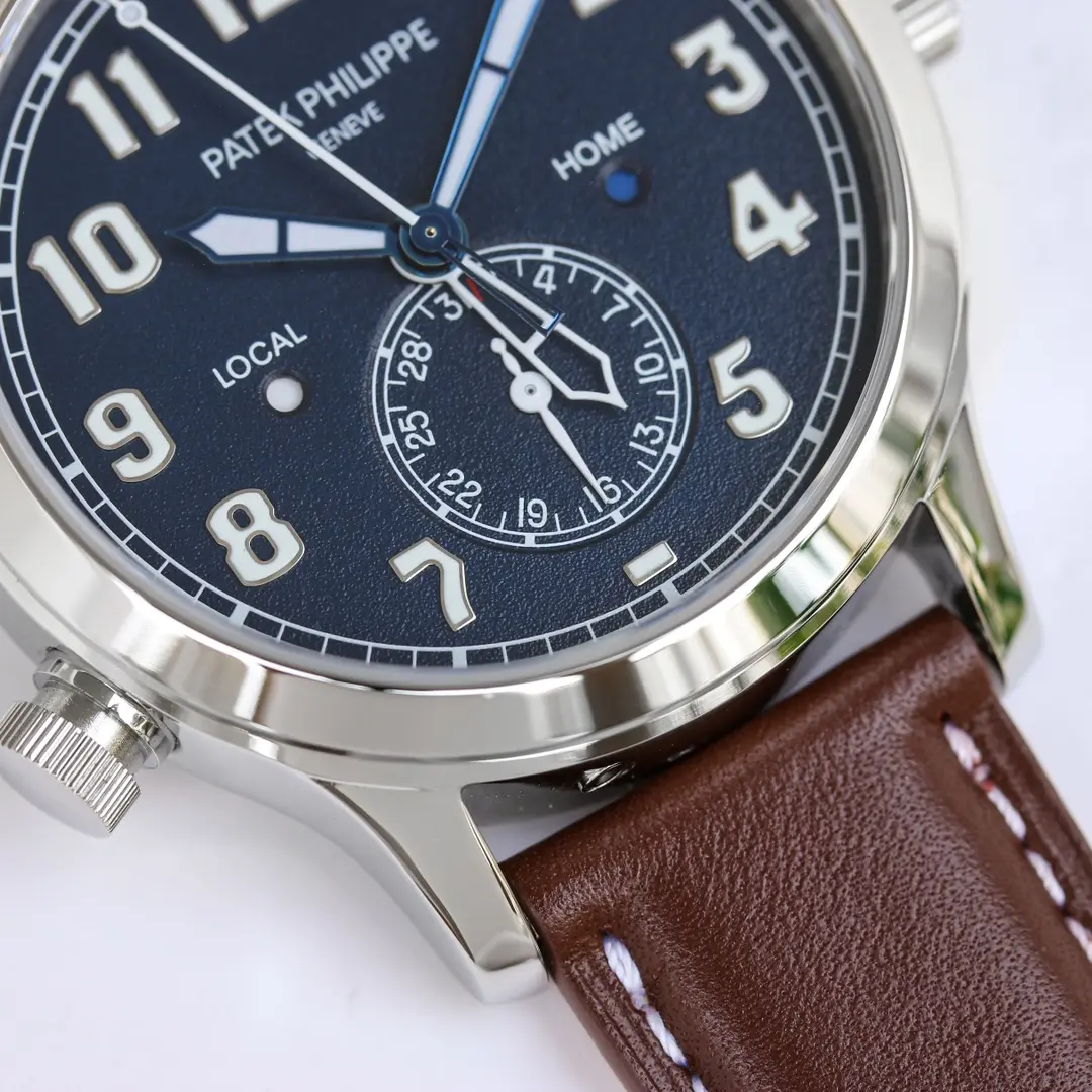 MP Factory Patek Philippe Calatrava 5524 Blue Dial Super Clone Replica Watch Unique 3457