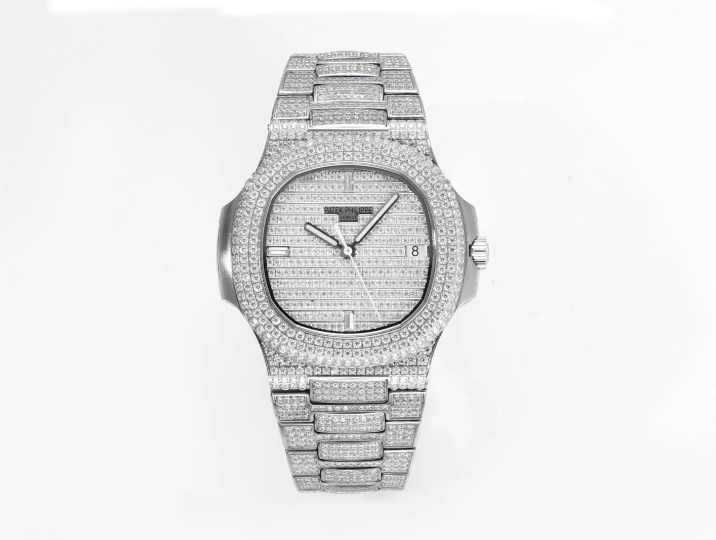 TechFriendly MP Factory Patek Philippe Nautilus 5719 10G Platinum Super Clone Replica Watch 6740