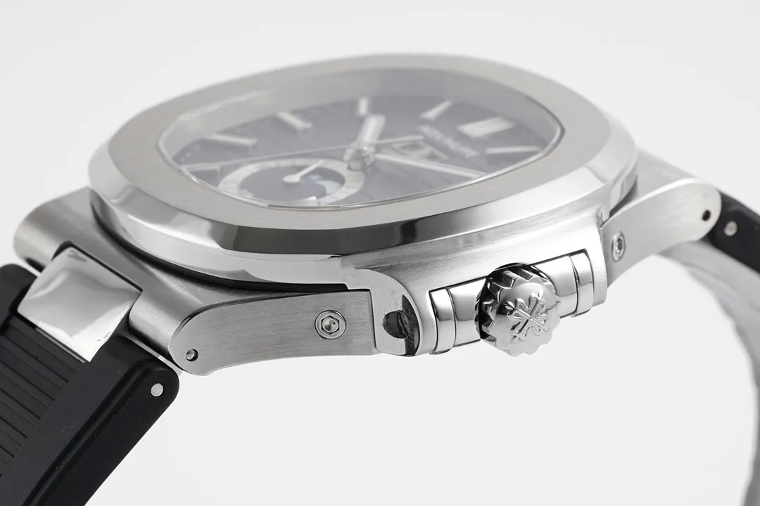 MP Factory Patek Philippe Nautilus 5726 1A Blue Rubber Super Clone Replica Watch Classic 6727