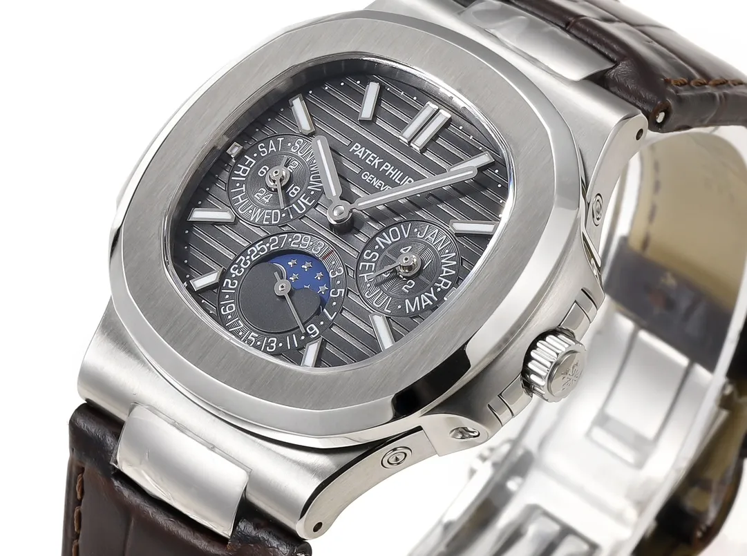 MP Factory Patek Philippe Nautilus 5740 1G Grey Perpetual Super Clone Watch BestValue 6761