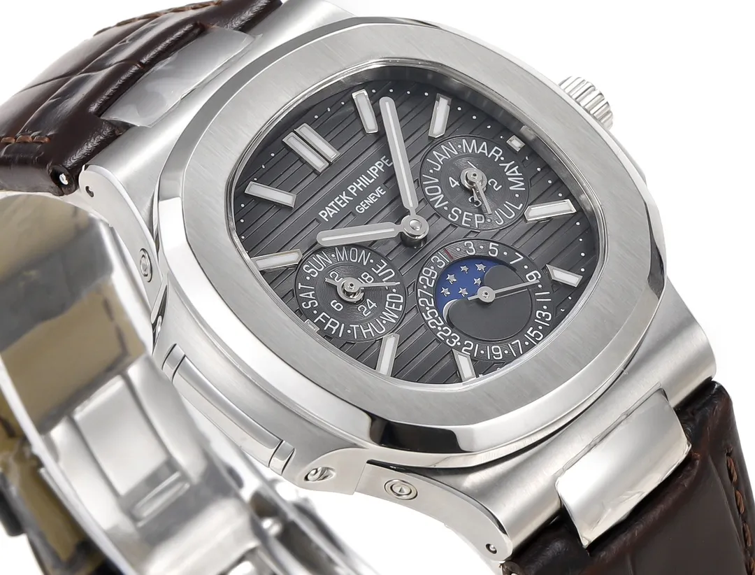 MP Factory Patek Philippe Nautilus 5740 1G Grey Perpetual Super Clone Watch BestValue 6761
