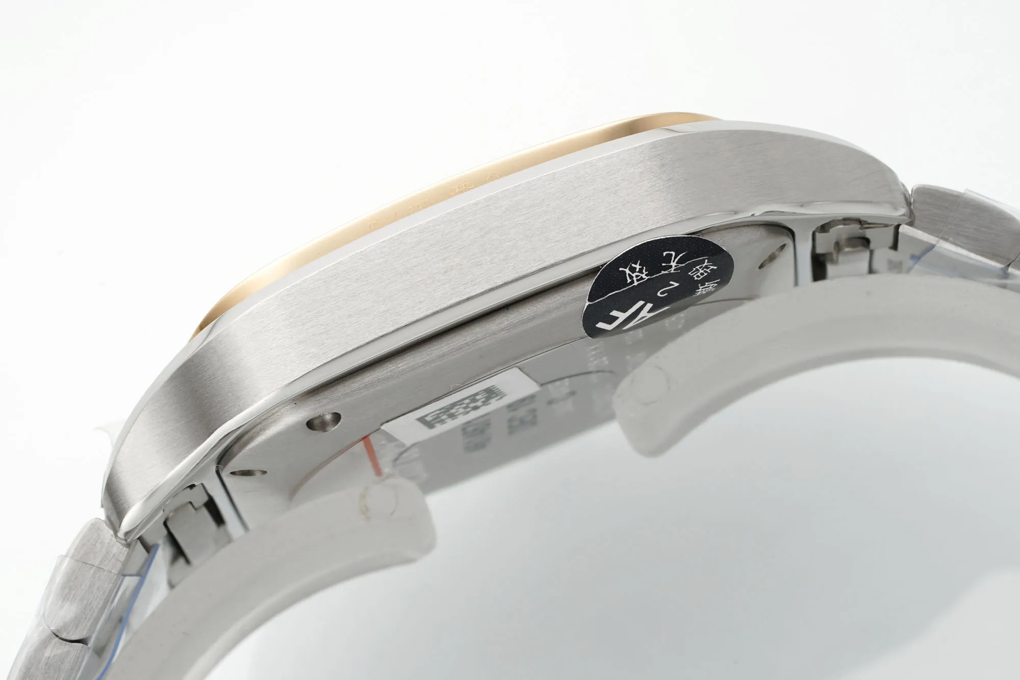 Popular Cartier Santos de Cartier Medium Automatic Watch Two-Tone Stainless Steel and Yellow Gold White Roman Dial 2765