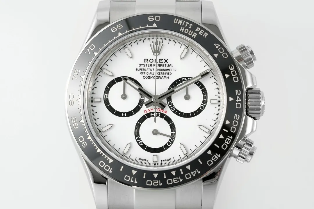 BT Factory Rolex Daytona M126500LN Replica Watch – Silver, Chronograph Style with  VSF Watches Craftsmanship HighPerformance 4812